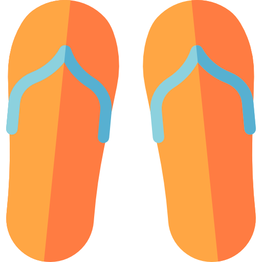 Flip flop Basic Rounded Flat icon