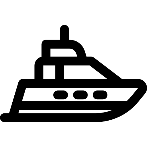 보트 Basic Rounded Lineal icon