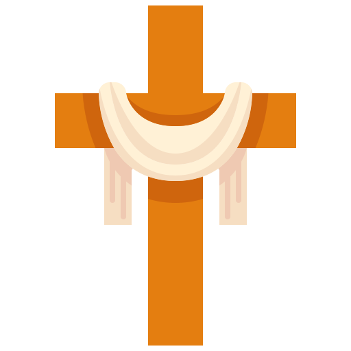 cruz Justicon Flat icono