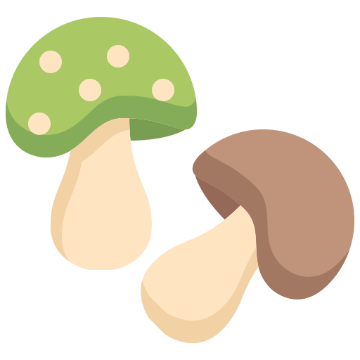Mushroom Justicon Flat icon