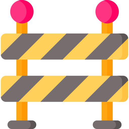 barrera vial Special Flat icono