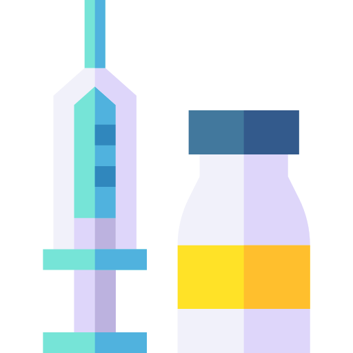 vaccin Basic Straight Flat icoon