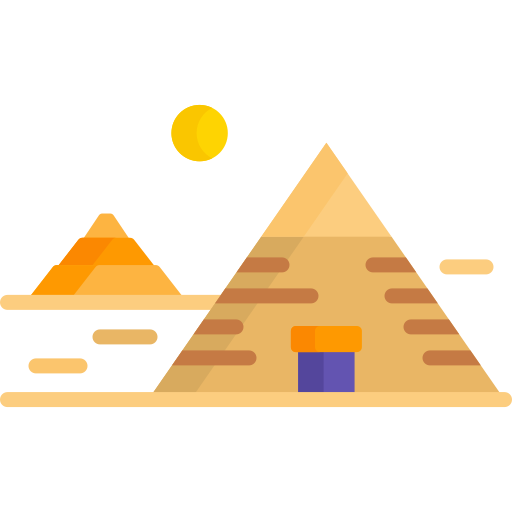 pyramides Special Flat Icône