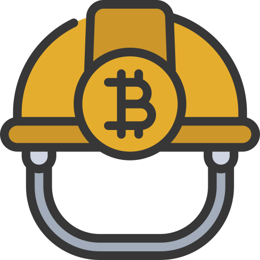 Bitcoin mining Juicy Fish Soft-fill icon