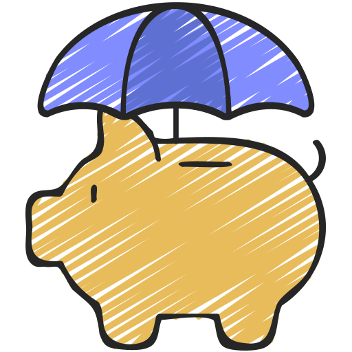Piggy bank Juicy Fish Sketchy icon