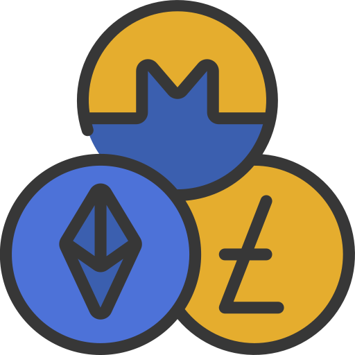 Cryptocurrencies Juicy Fish Soft-fill icon
