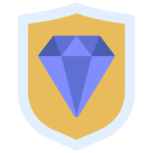 diamant Juicy Fish Flat icon