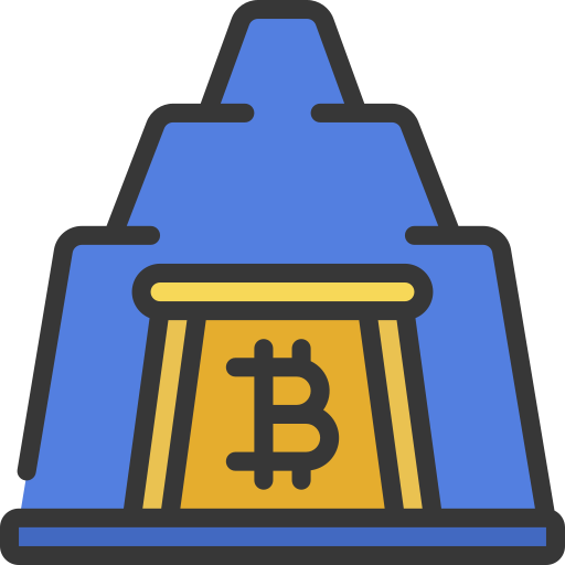Bitcoin mine Juicy Fish Soft-fill icon