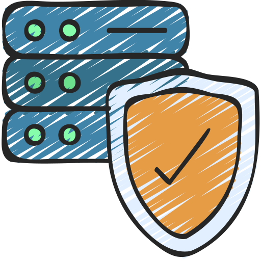Data protection Juicy Fish Sketchy icon