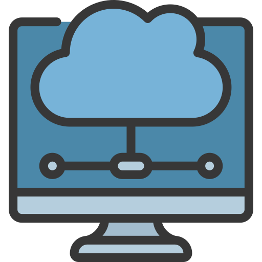 Cloud computing Juicy Fish Soft-fill icon