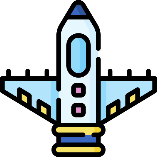 Spaceship Special Lineal color icon