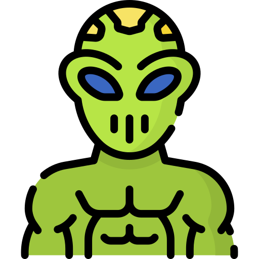 Alien Special Lineal color icon