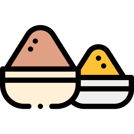 Spices Detailed Rounded Lineal color icon