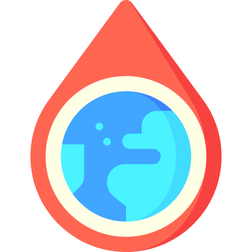 World blood donor day Special Flat icon
