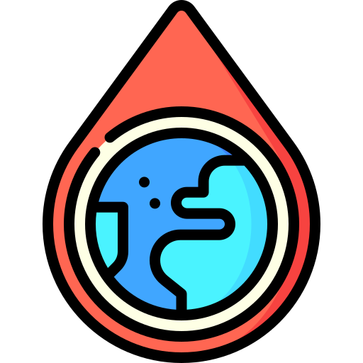 Światowy dzień krwiodawcy Special Lineal color ikona