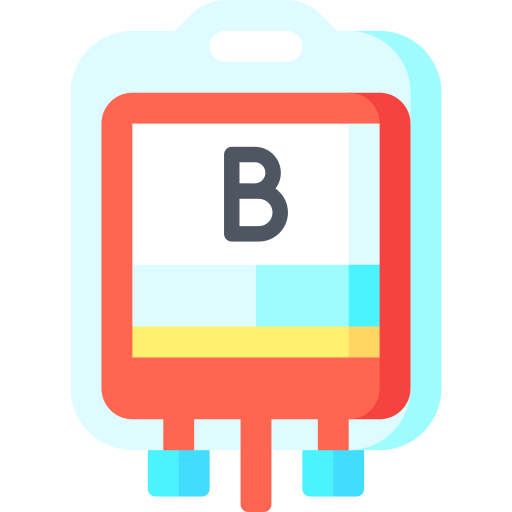 grupa krwi b Special Flat ikona