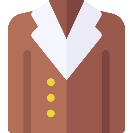 Coat Basic Rounded Flat icon