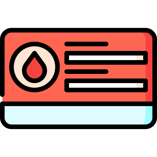 献血カード Special Lineal color icon