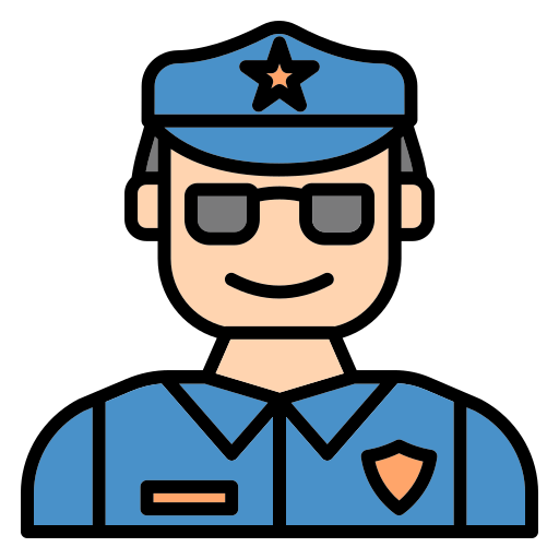 polizei Generic Outline Color icon