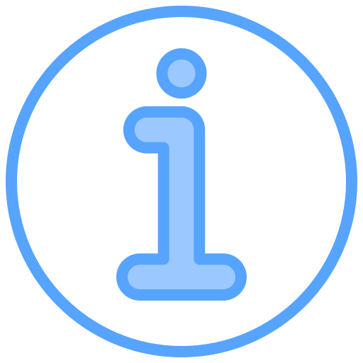 informazione Generic Blue icona
