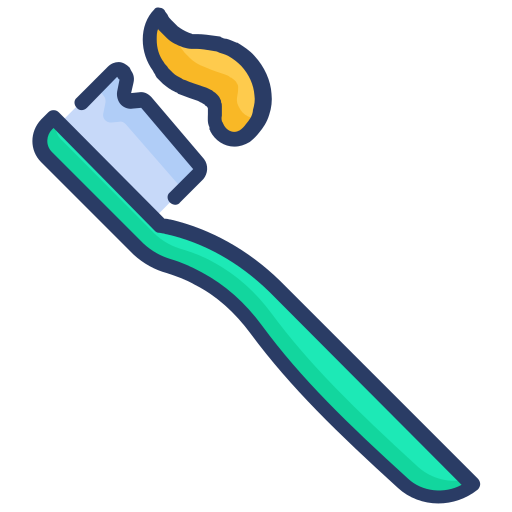 Toothbrush Generic Outline Color icon