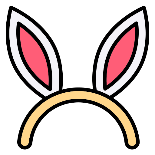 orelhas de coelho Generic Outline Color Ícone