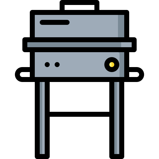 Grill Generic Outline Color icon