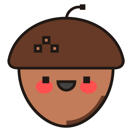 Acorn Generic Outline Color icon