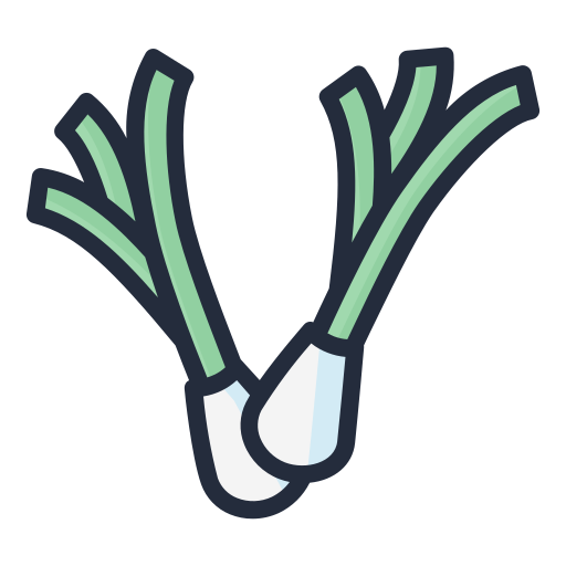 zielona cebula Generic Outline Color ikona