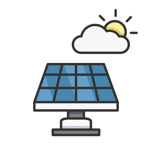 Solar cell Generic Outline Color icon