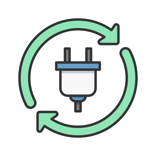 Electric plug Generic Outline Color icon