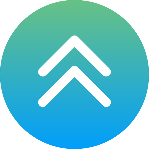 aufwärtspfeil Generic Flat Gradient icon