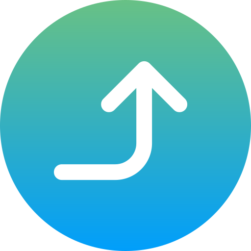 Turn up Generic Flat Gradient icon