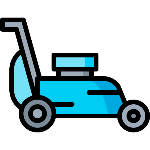 Lawn mower Generic Outline Color icon