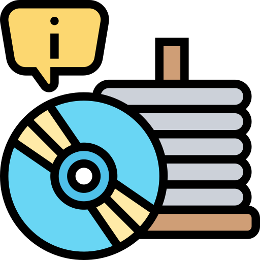 cd Meticulous Lineal Color icon