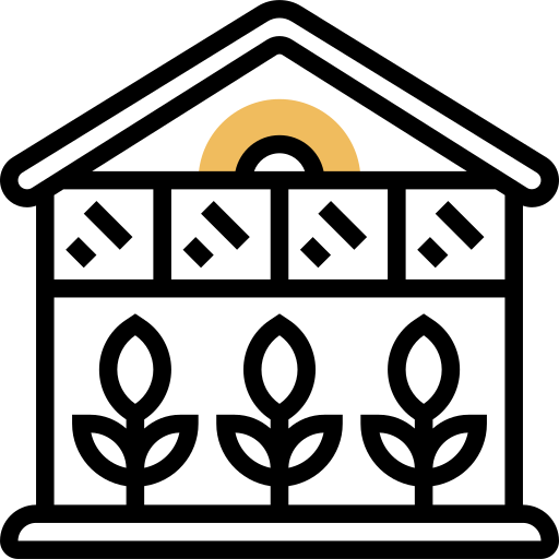 invernadero Meticulous Yellow shadow icono