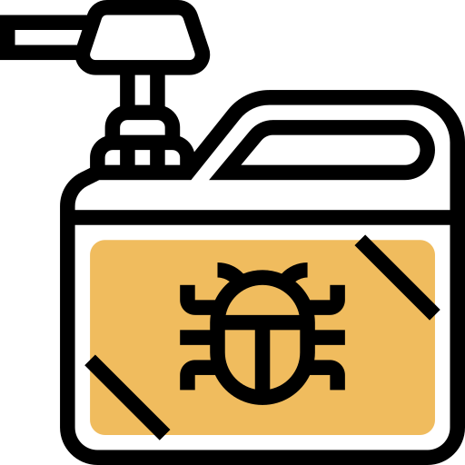 殺虫剤 Meticulous Yellow shadow icon