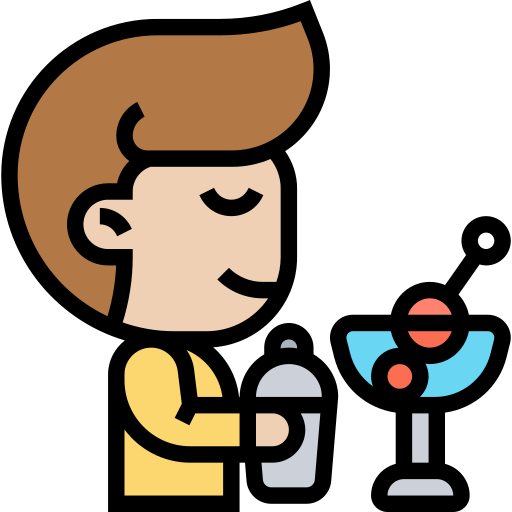 barman Meticulous Lineal Color icono