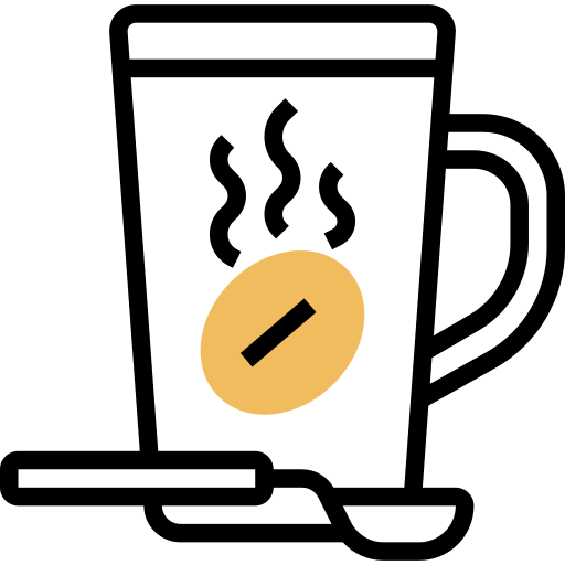コーヒーマグカップ Meticulous Yellow shadow icon