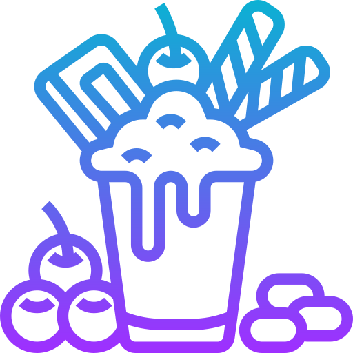 milkshake Meticulous Gradient icoon