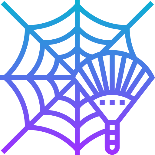 spinneweb Meticulous Gradient icoon
