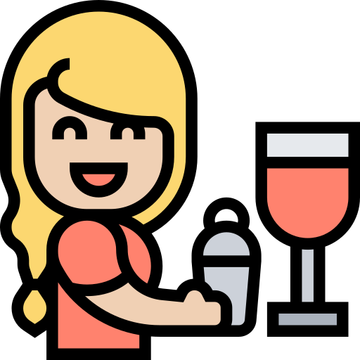 Bartender Meticulous Lineal Color icon