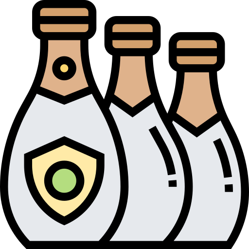 Champagne Meticulous Lineal Color icon