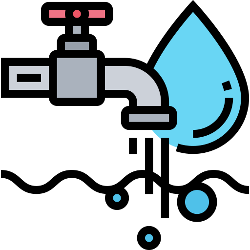 Water tap Meticulous Lineal Color icon