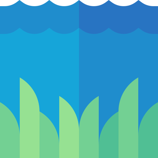 Seagrass Basic Straight Flat icon