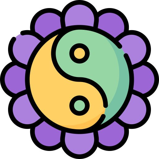 陰陽 Special Lineal color icon