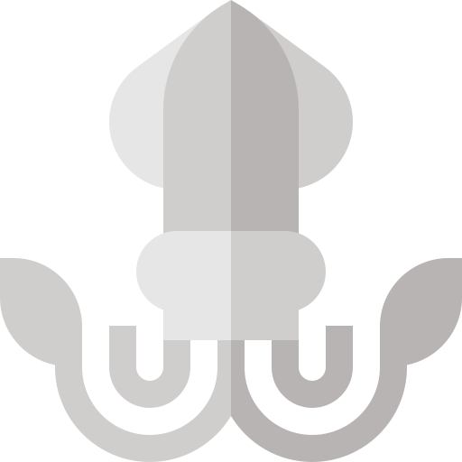 calamar Basic Straight Flat icono