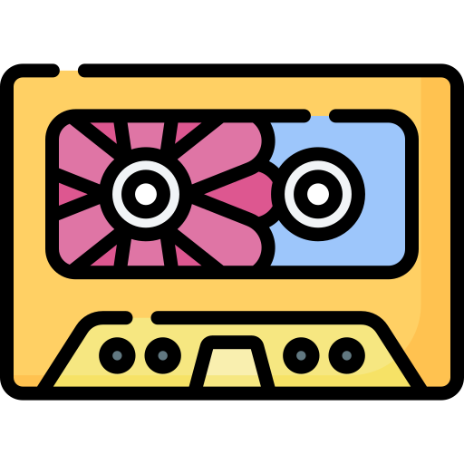 casette Special Lineal color icon