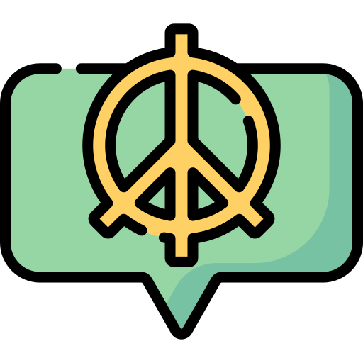 平和 Special Lineal color icon