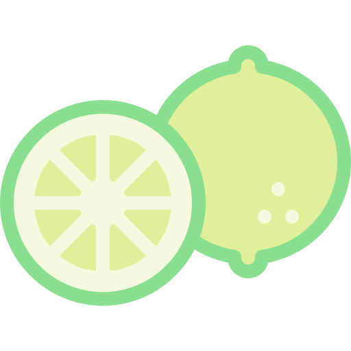 Lime Detailed color Lineal color icon